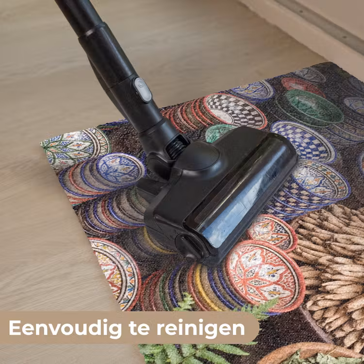 Deurmat - Aardewerk - Oosters - Kleurrijk - Aardewerk - Oosters - Kleurrijk Deurmat klein