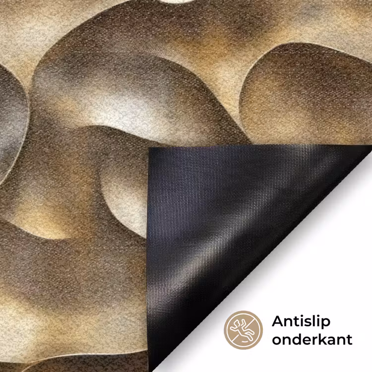 Abstract - Antiek - Goud Deurmat klein 898 -antislip_NL
