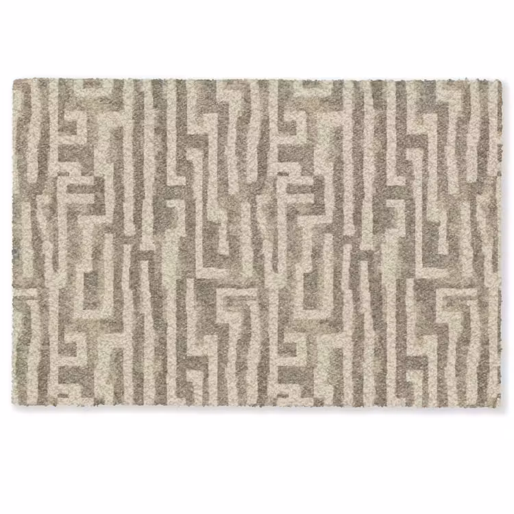 Abstract - Geometrisch - Groen Deurmat klein 898 -zkaufland3d