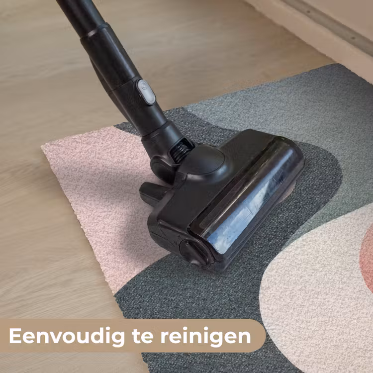 Abstract - Golven - Sierlijk - Roze Deurmat klein -reinigen_NL