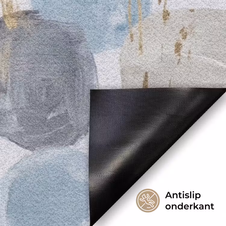 Abstract - Goud - Vormen Deurmat klein -antislip_NL