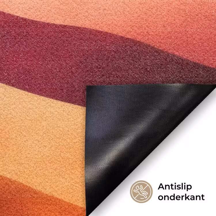 Abstract - Landschap - Golven Deurmat klein -antislip_NL