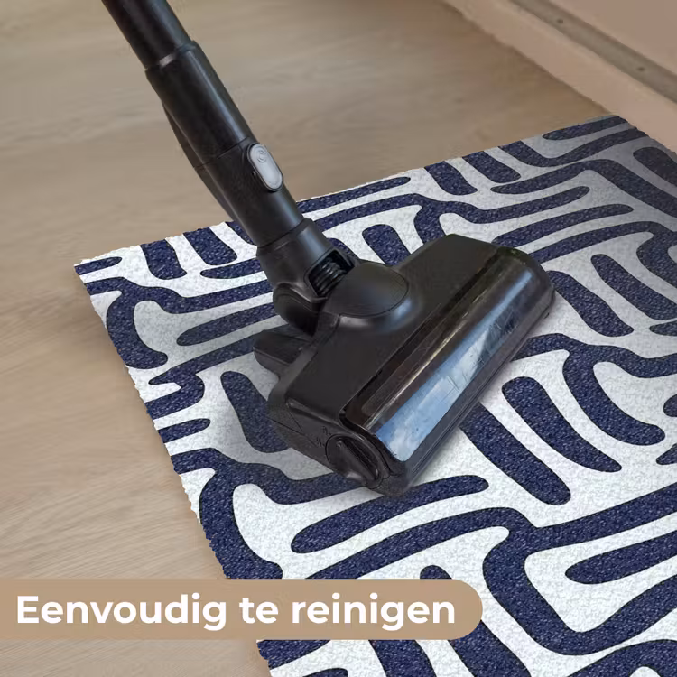 Abstract - Modern - Blauw Deurmat klein 898 -reinigen_NL