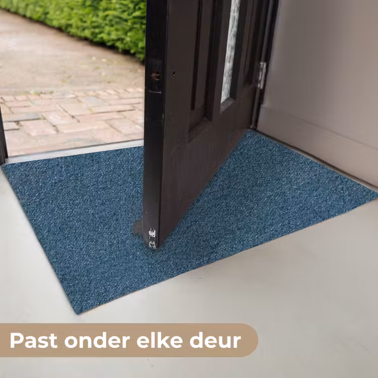 Abstract - Patroon - Donkerblauw - Elegant Deurmat klein 898 -USP_NL