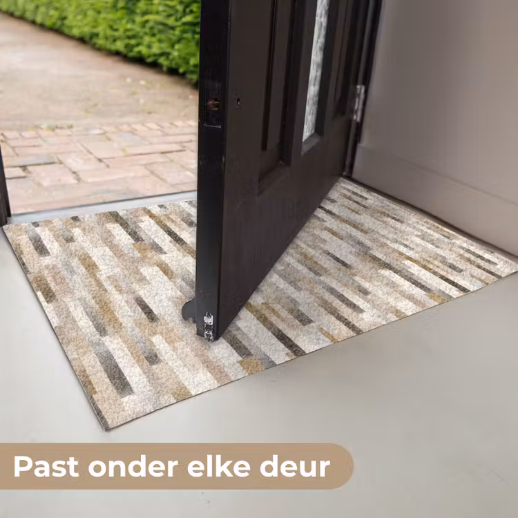 Abstract - Patroon - Kwaststreken Deurmat klein 898 -USP_NL
