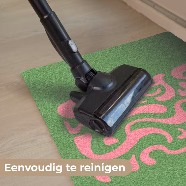 Abstract - Roze - Ciao - Vormen Deurmat klein -reinigen_NL