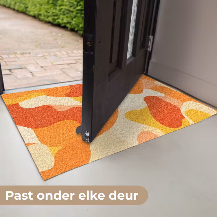 Abstract - Vormen - Oranje Deurmat klein -USP_NL
