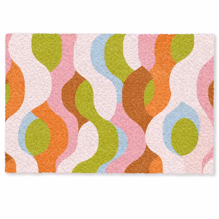 Abstract - Vormen - Roze Deurmat klein -zkaufland3d