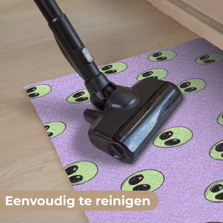 Alien - Retro - Lila Deurmat klein 898 -reinigen_NL