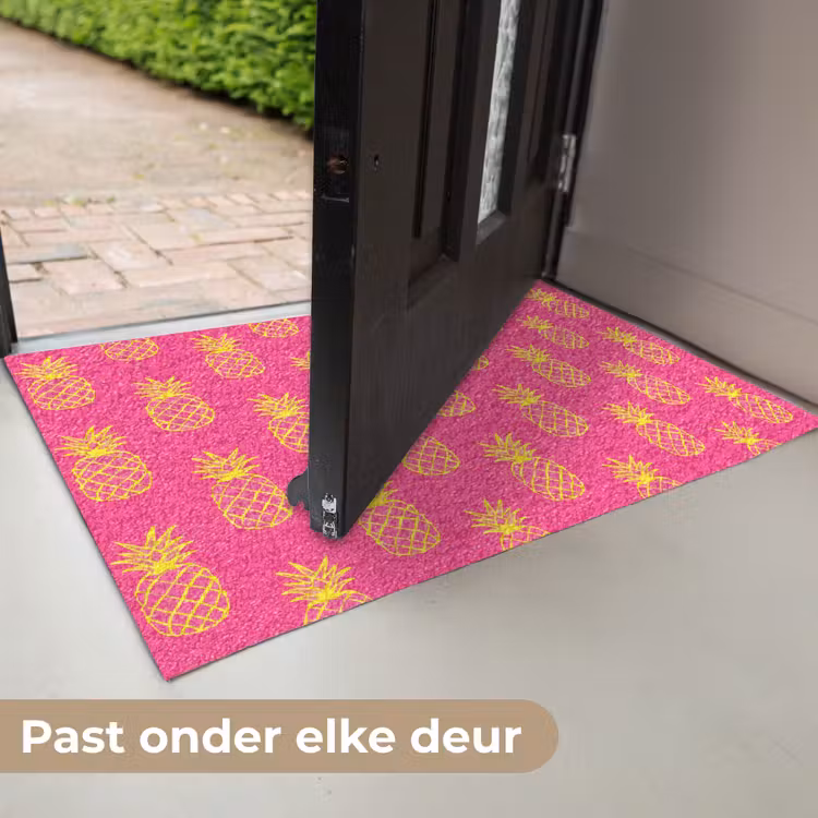 Ananas - Trendy - Roze Deurmat klein 898 -USP_NL