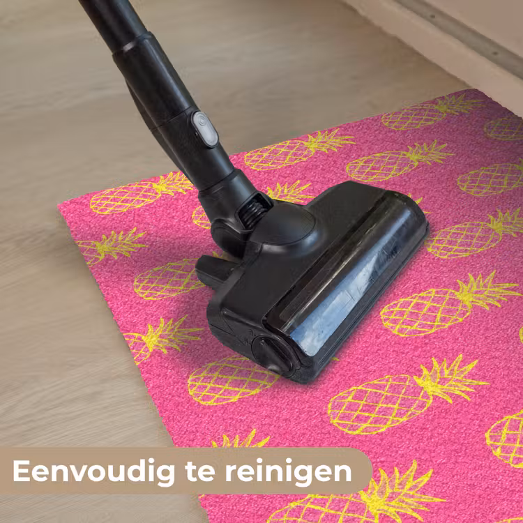 Ananas - Trendy - Roze Deurmat klein 898 -reinigen_NL