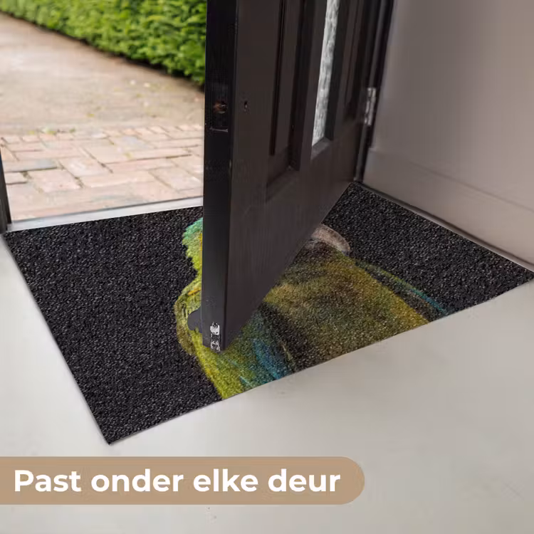 Ara - Portret - Groen Deurmat klein -USP_NL