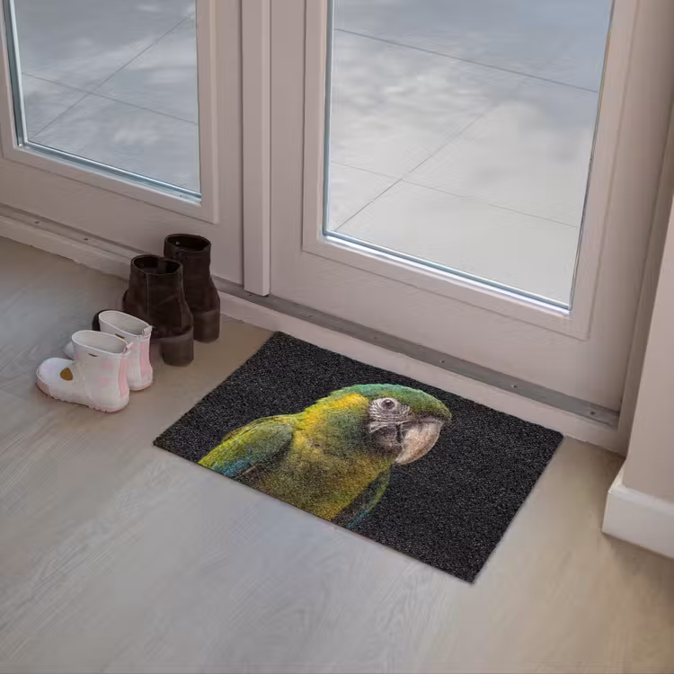 Ara - Portret - Groen Deurmat klein -sfeer3