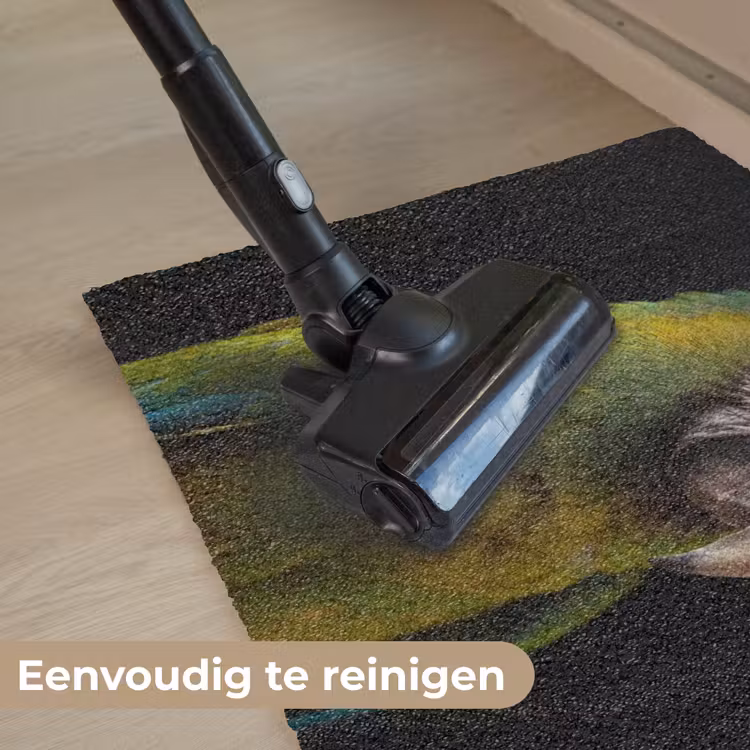 Ara - Portret - Groen Deurmat klein -reinigen_NL
