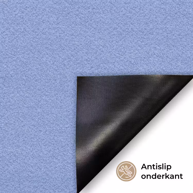 Art - Roze - Blauw Deurmat klein -antislip_NL