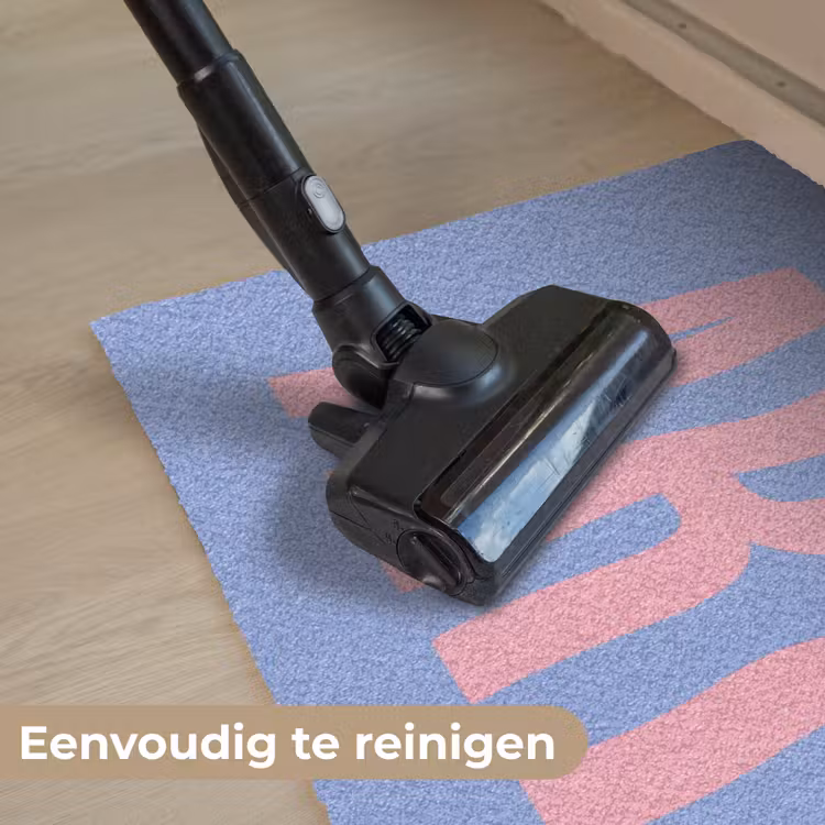 Art - Roze - Blauw Deurmat klein -reinigen_NL