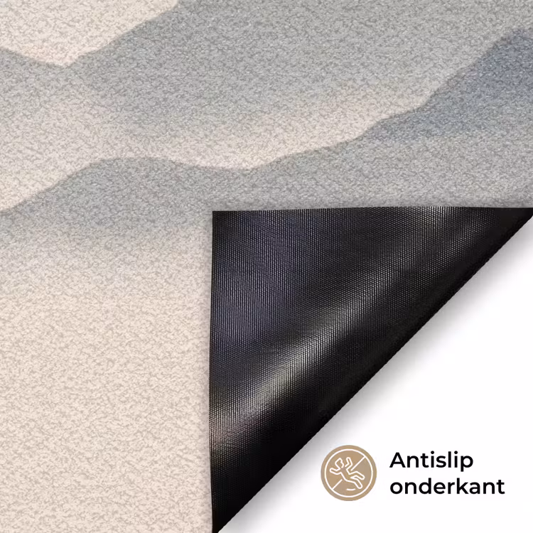 Aziatisch - Bloesem - Rood Deurmat klein -antislip_NL