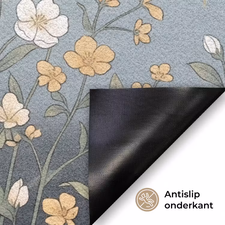 Aziatisch - Vrouw - Kimono Deurmat klein -antislip_NL