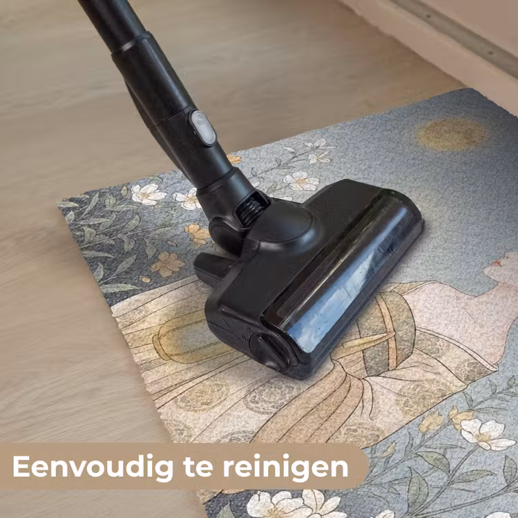 Aziatisch - Vrouw - Kimono Deurmat klein -reinigen_NL