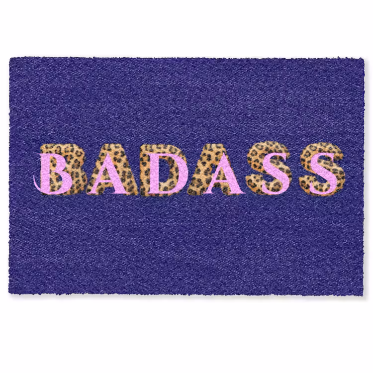 Badass - Panterpint - Schaduw - Roze Deurmat klein -zkaufland3d