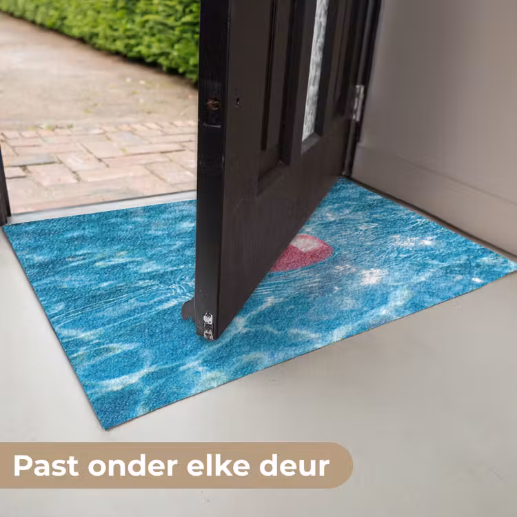 Badeend - Dobberend - Roze Deurmat klein -USP_NL