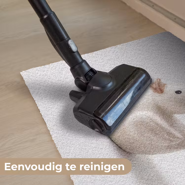 Badeend - Minimalistisch - Wit Deurmat klein -reinigen_NL