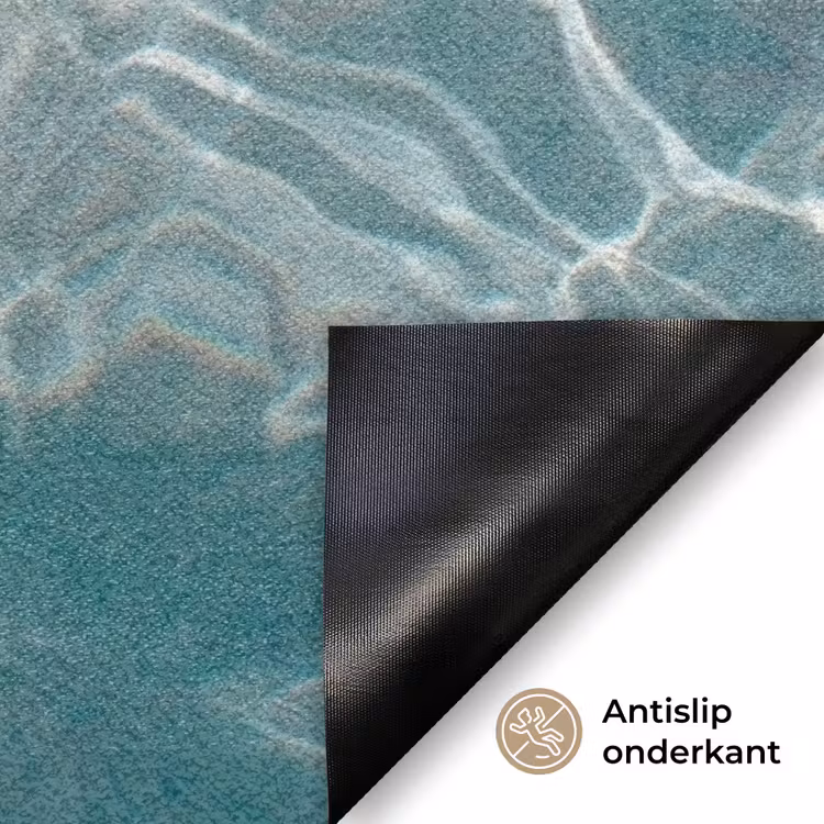 Badeend - Zwemband - Geel Deurmat klein -antislip_NL