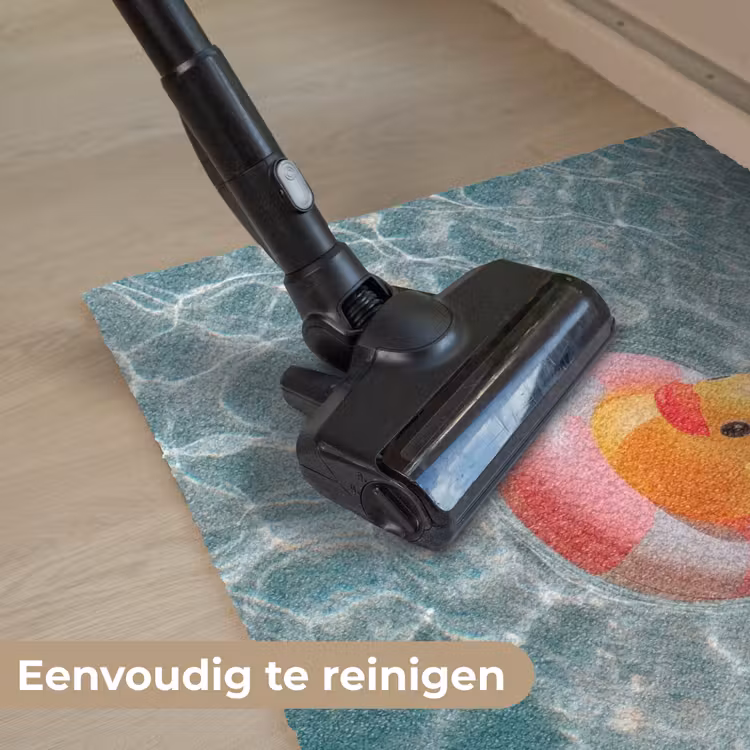 Badeend - Zwemband - Geel Deurmat klein -reinigen_NL