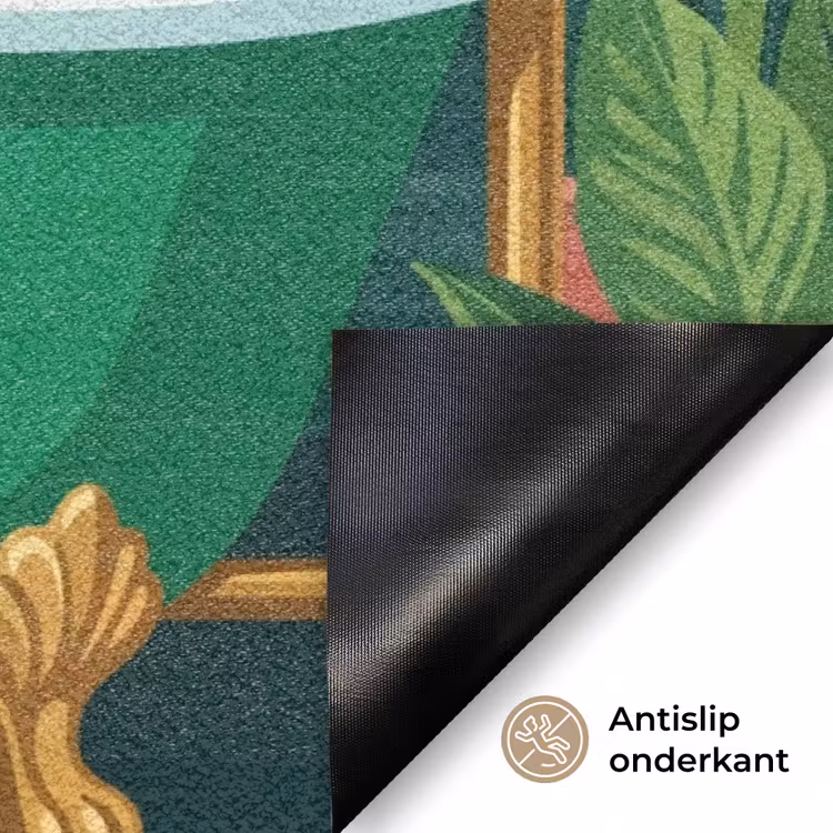 Badkamer - Kattenparade - Kleurrijk Deurmat klein -antislip_NL
