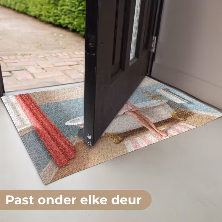 Badkamer - Vrouw - Roze Deurmat klein -USP_NL