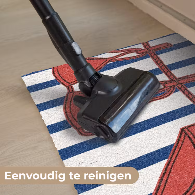 Badkleding - Waslijn - Zomer - Illustratie - Rood Deurmat klein -reinigen_NL
