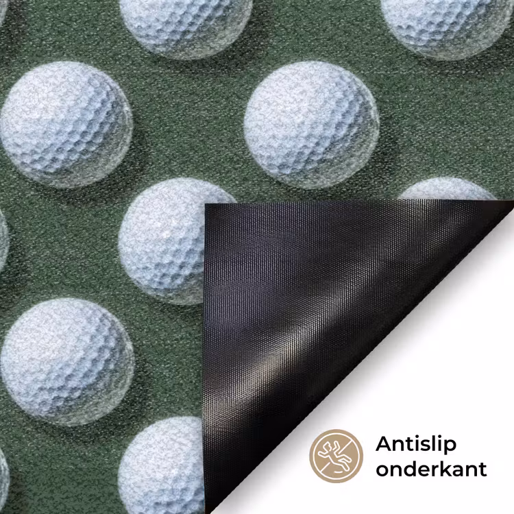 Ballen - Golf - Groen Deurmat klein 898 -antislip_NL