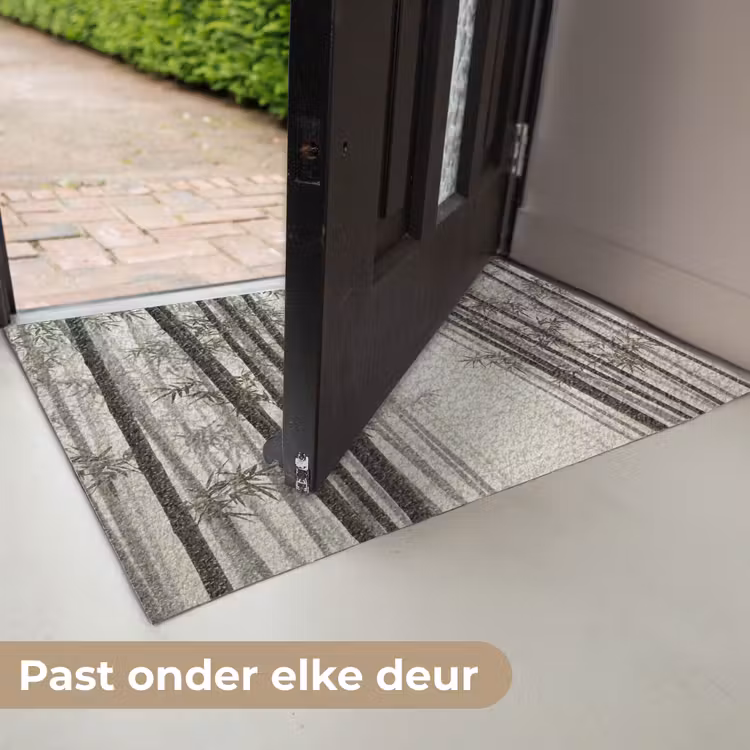 Bamboe - Bos - Mist - Natuur Deurmat klein -USP_NL