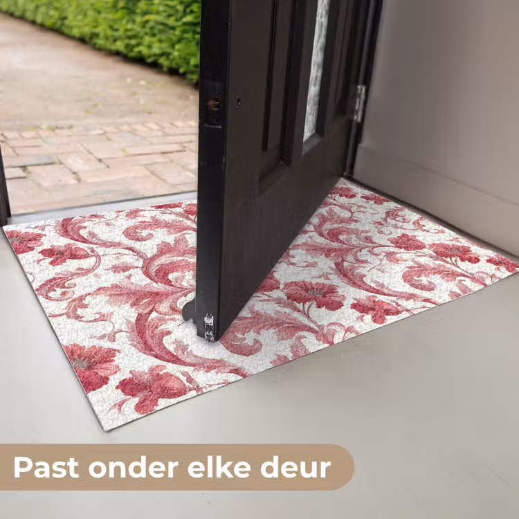 Barok - Patroon - Rood Deurmat klein 898 -USP_NL