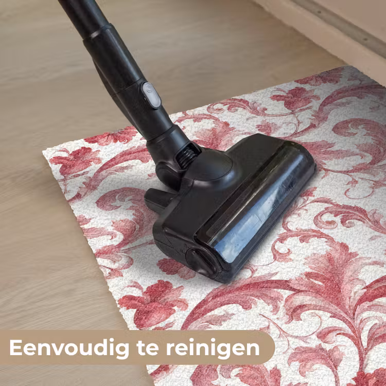 Barok - Patroon - Rood Deurmat klein 898 -reinigen_NL