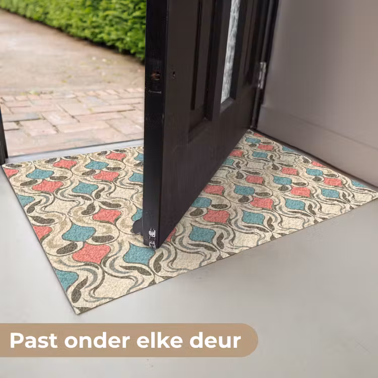 Barok - Retro - Kleurrijk Deurmat klein 898 -USP_NL