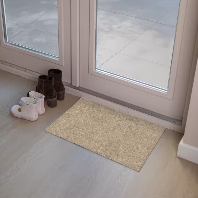 Beige - Marmer - Witte aders Deurmat klein 898 -sfeer3