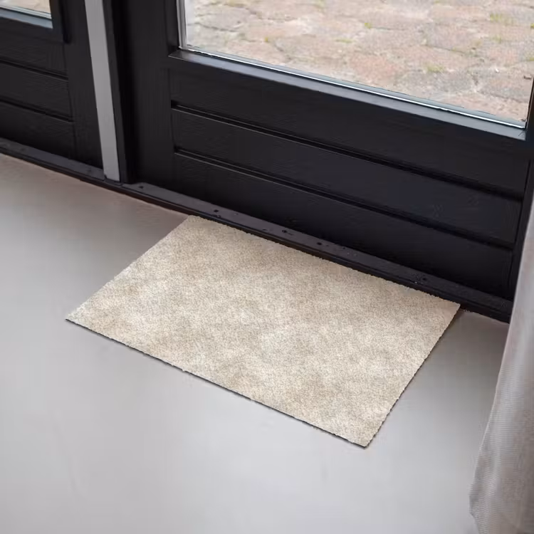 Beige - Reliëfstructuur - Natuursteen Deurmat klein 898 -sfeer2