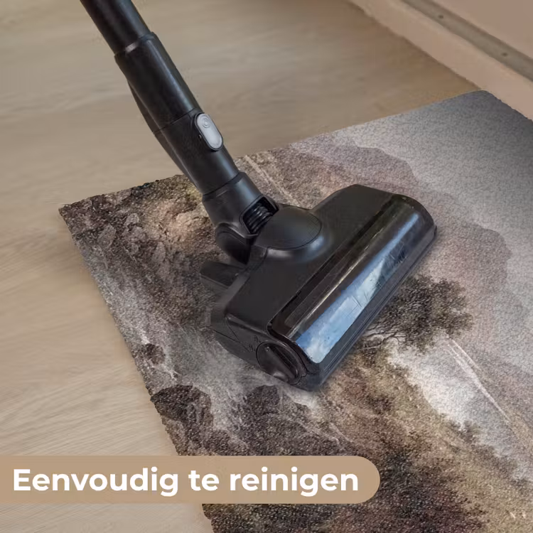 Berglandschap - Meer - Bergen - Vallei - Klassiek Deurmat klein -reinigen_NL
