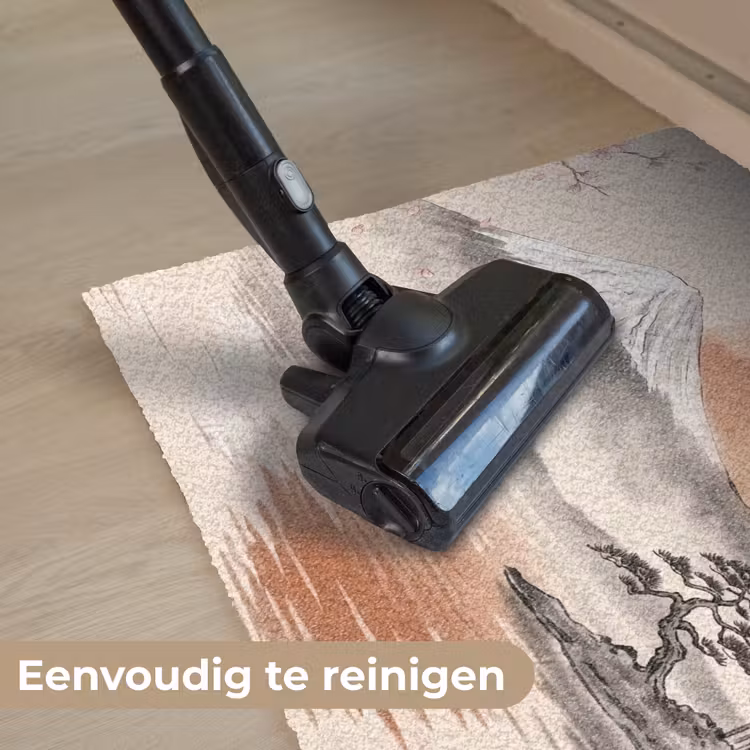 Bergtop - Meer - Bloesem Deurmat klein -reinigen_NL