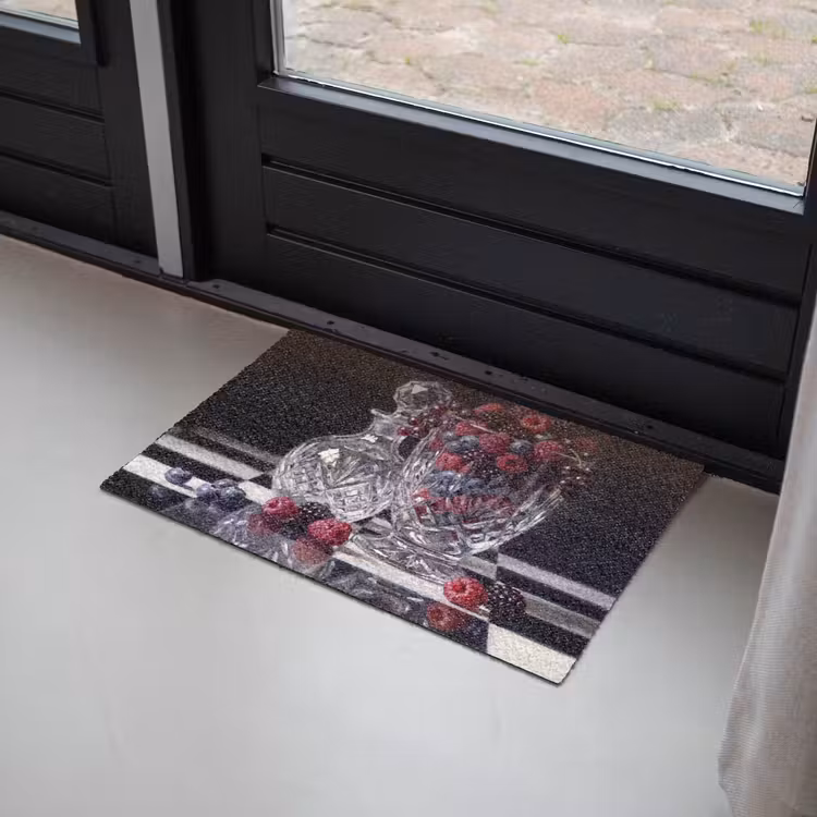 Deurmat - Bessen - Kristal - Stilleven - Bessen - Kristal - Stilleven Deurmat klein