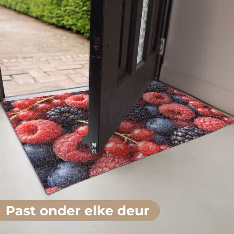 Bessen - Mix - Vers - Eten - Kleurrijk Deurmat klein -USP_NL