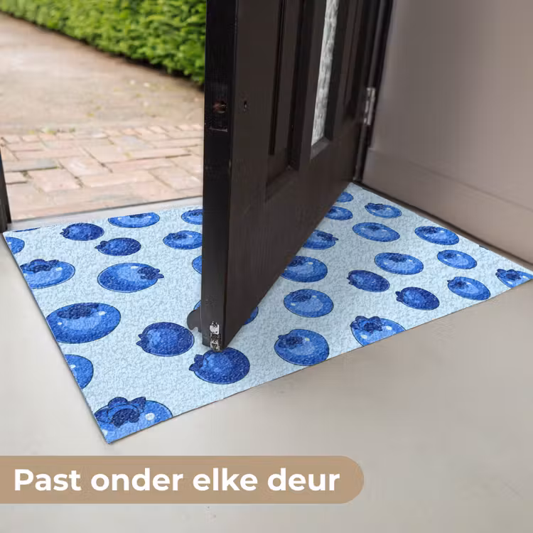 Bessen - Modern - Blauw Deurmat klein 898 -USP_NL