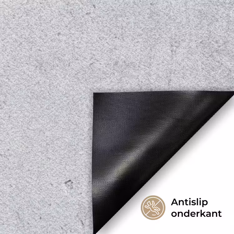 Beton - Textuur - Achtergrond - Grijs - Industrieel Deurmat klein -antislip_NL