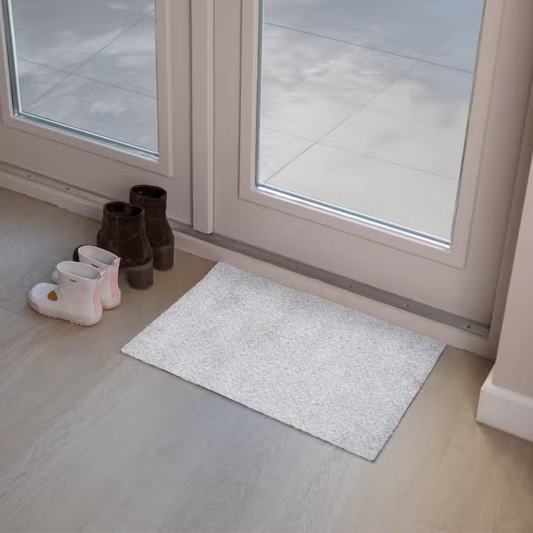 Beton - Textuur - Achtergrond - Grijs - Industrieel Deurmat klein -sfeer3