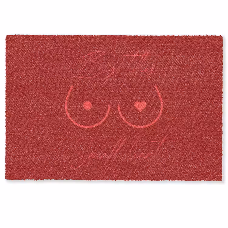 Big titties small heart - Rood - Hart Deurmat klein -zkaufland3d