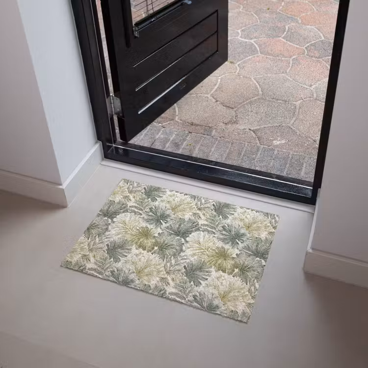 Bladeren - Botanisch - Groen Deurmat klein 898 -sfeer5