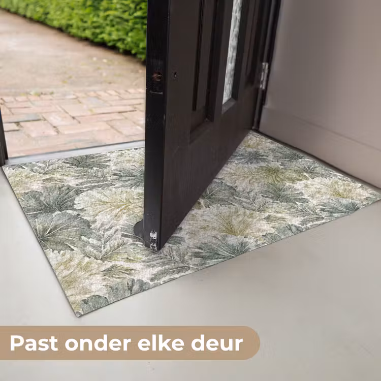 Bladeren - Botanisch - Groen Deurmat klein 898 -USP_NL