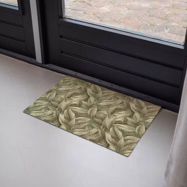 Bladeren - Modern - Groen Deurmat klein 898 -sfeer2