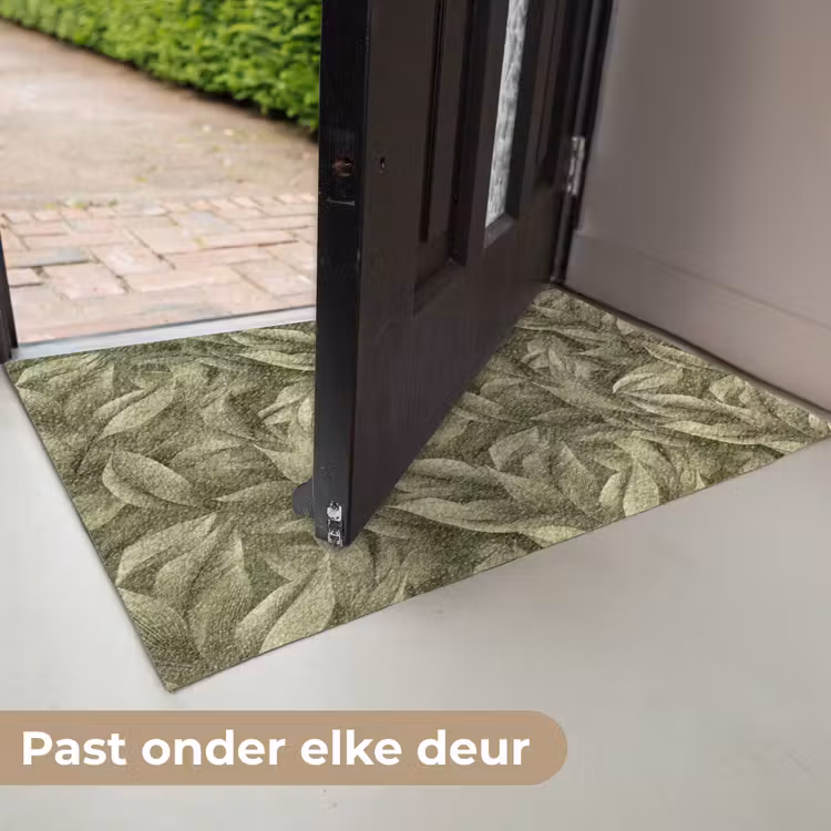 Bladeren - Modern - Groen Deurmat klein 898 -USP_NL